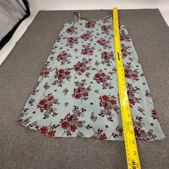Olive + Oak Shift Dress Floral Small Sleeveless Spaghetti Straps  Lightweight - Picture 6 of 16